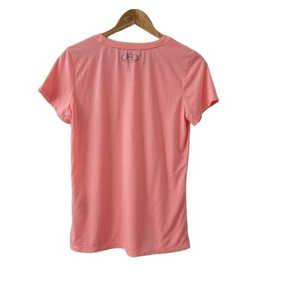 Pink Under Armour HEATGEAR Soft Lightweight  t-shirt Size M - Picture 3 of 7